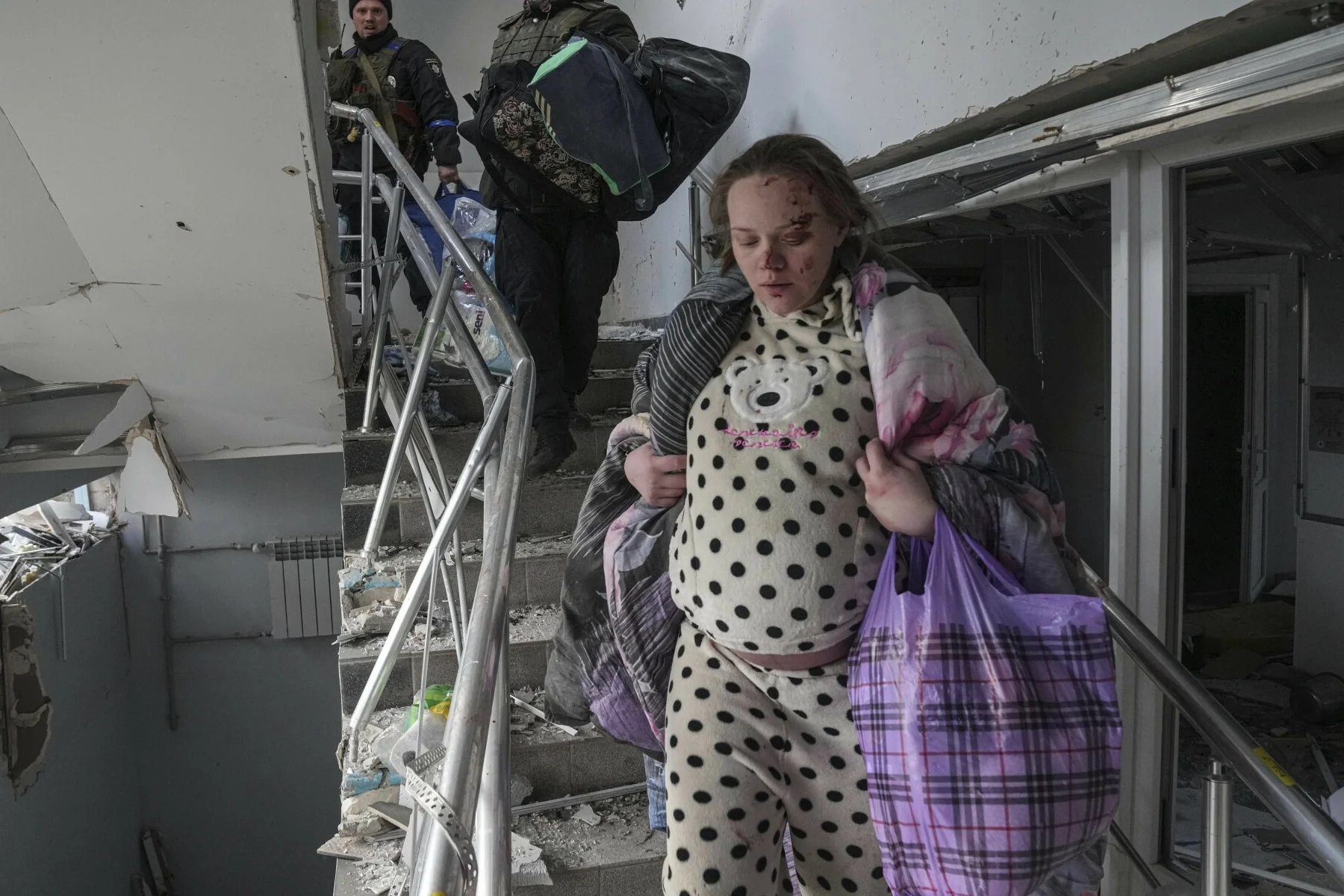 Rosjanie twierdzą, że nie było żadnego nalotu na szpital w Mariupolu.