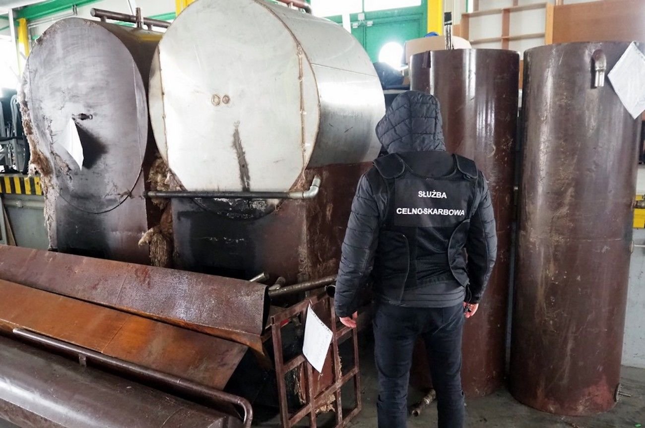 Zlikwidowano bimbrownię na Podlasiu.