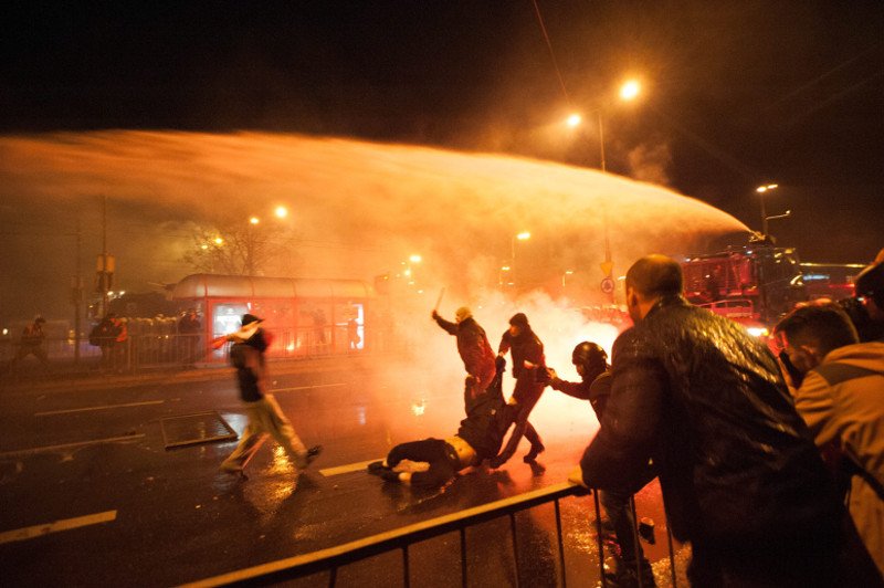 Zamieszki przy okazji Marszu Niepodległości.