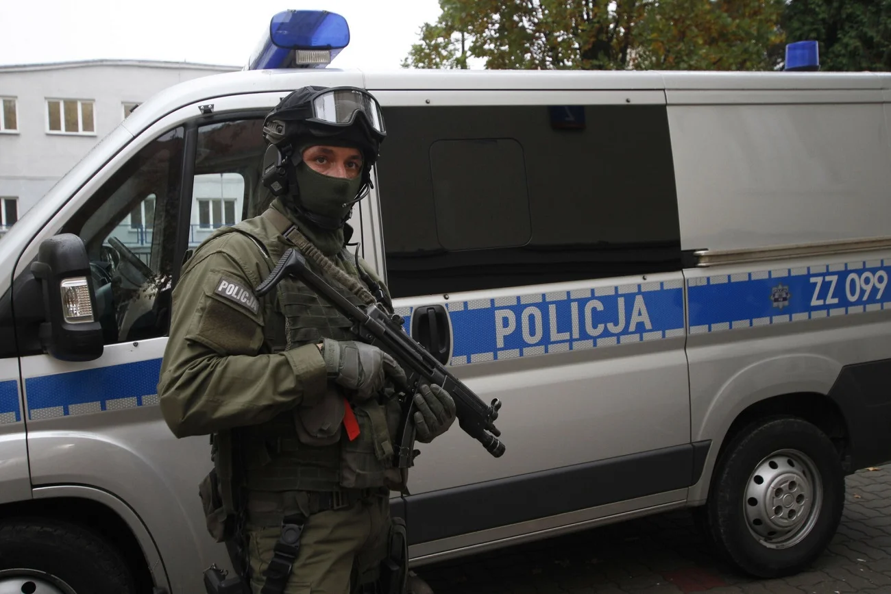 Akcja policyjnych kontrterrorystów Akcja policyjnych kontrterrorystów
