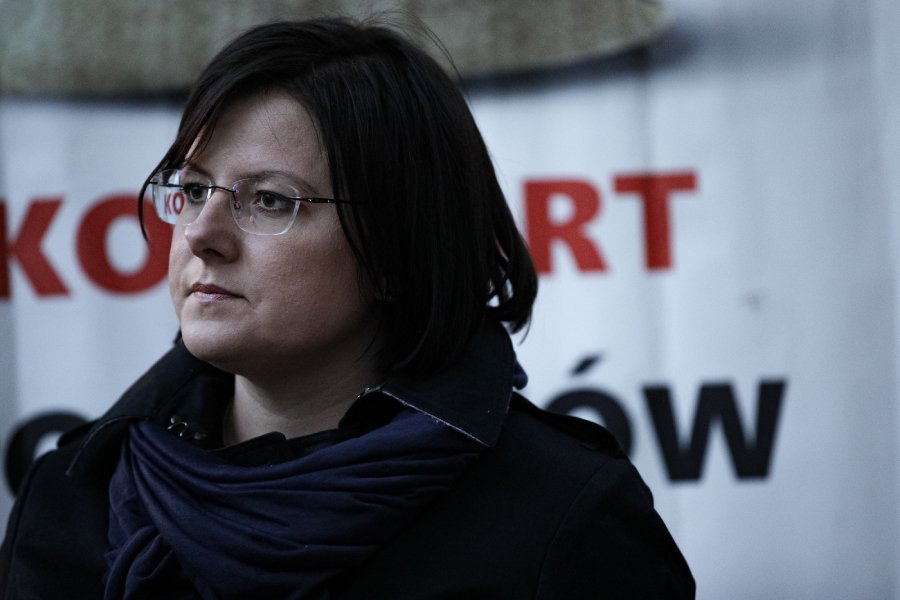 Kaja Godek opuściła swoje mieszkanie w Warszawie.