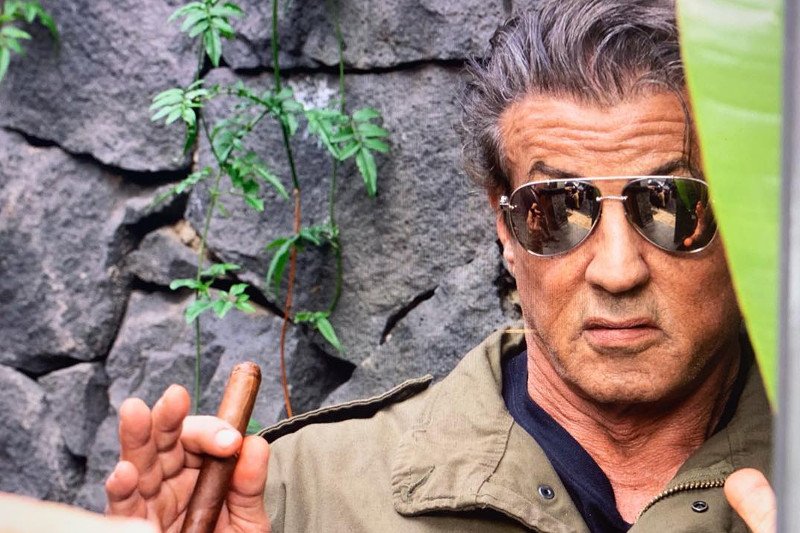 Sylvester Stallone podzielił się na Instagramie zdjęciami z planu ostatniej części "Rambo".
