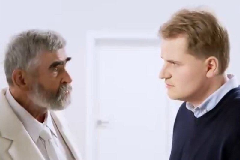 Janusz Rewiński w nowym spocie PiS.