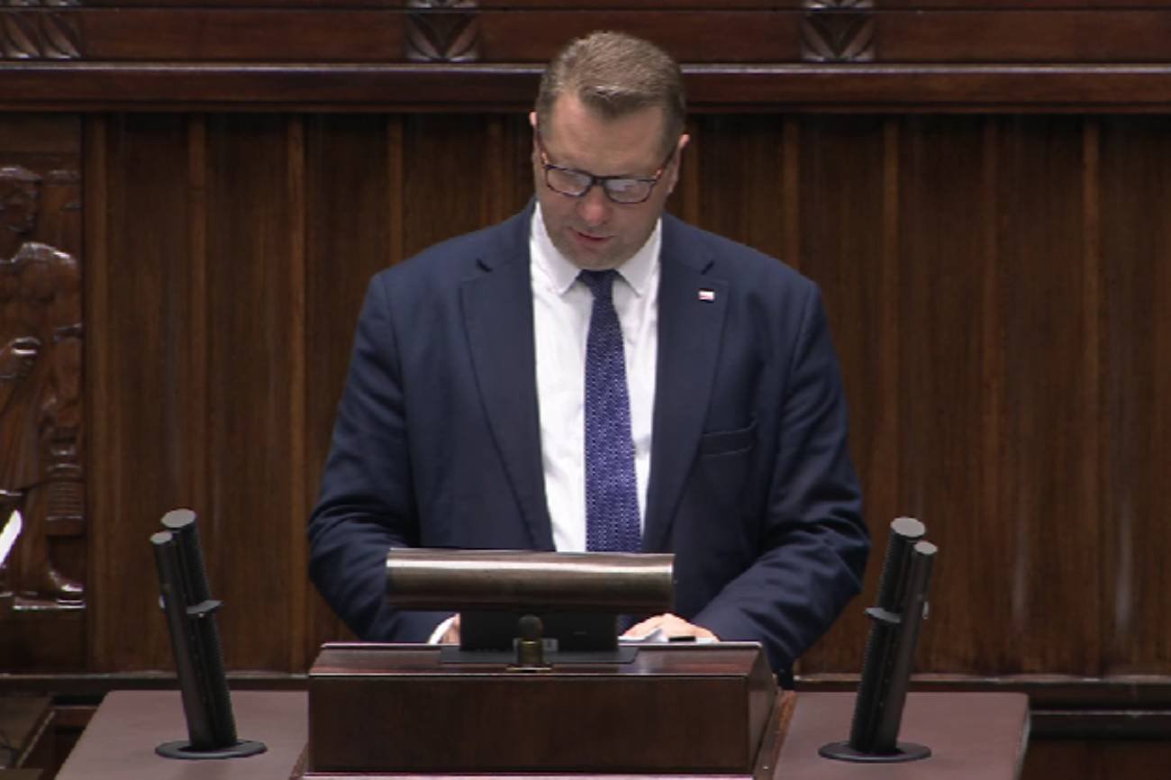 Przemysław Czarnek w Sejmie ostro o Tusku. "Wasz guru, zastępca Webera w Polsce"