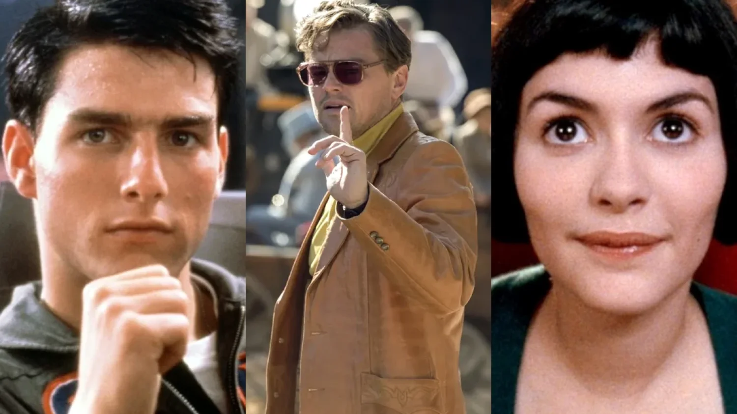 Przereklamowane filmy: "Top Gun", "Dawno temu w... Hollywood" i "Amelia" Kadry z filmów "Top Gun", "Dawno temu w... Hollywood" i "Amelia"