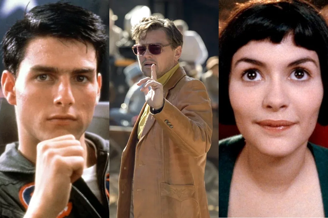 Przereklamowane filmy: "Top Gun", "Dawno temu w... Hollywood" i "Amelia" Kadry z filmów "Top Gun", "Dawno temu w... Hollywood" i "Amelia"