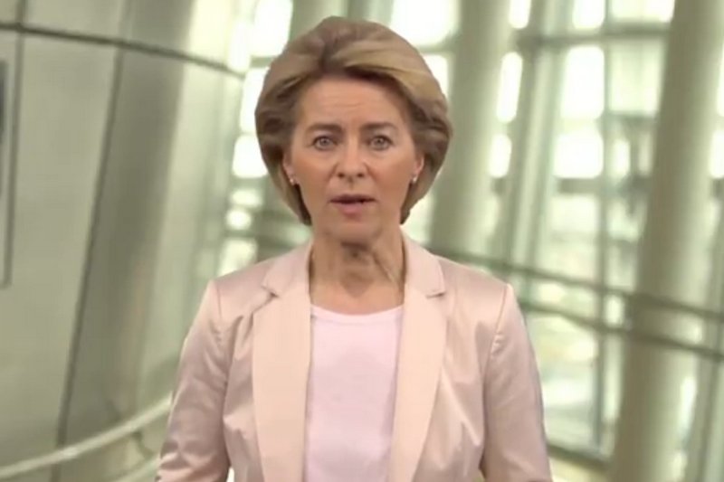 Szefowa KE opublikowała nagranie na swoim Twitterze.