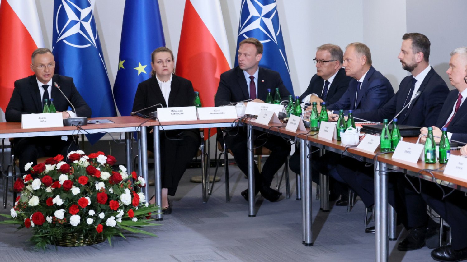 Posiedzenie Rady Bezpieczeństwa Narodowego w Białymstoku. Ostre słowa Dudy