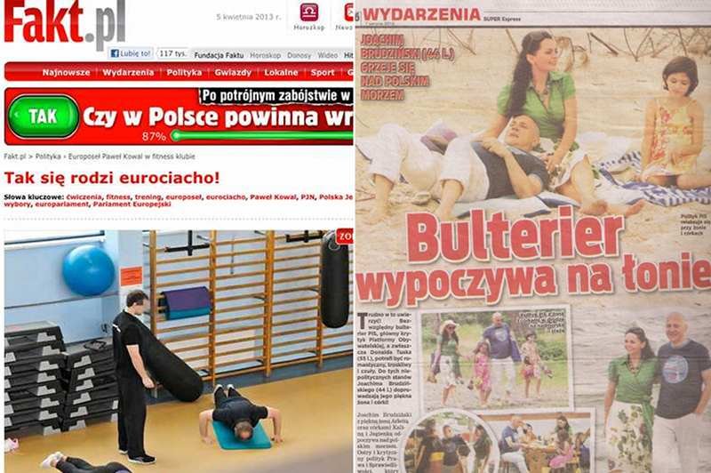 Paweł Kowal i Joachim Brudziński na łamach tabloidów