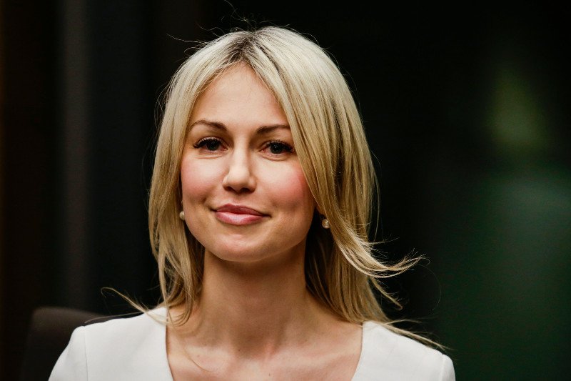 Magdalena Ogórek jest m.in. prowadzącą programu "Studio Polska" w TVP Info.