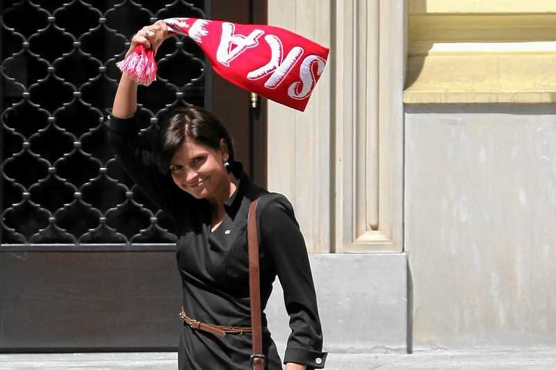 Minister sportu Joanna Mucha