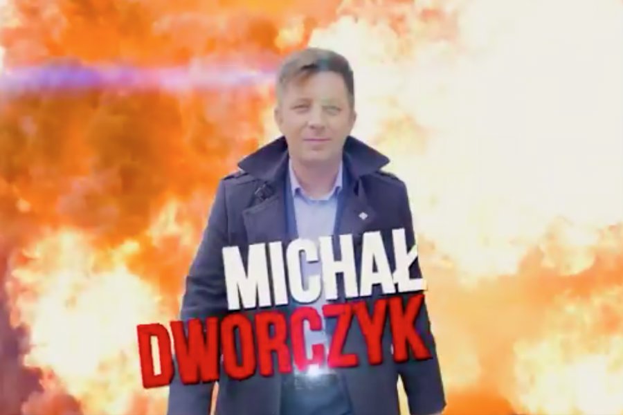 Michał Dworczyk pokazał spot z nawiązaniem do swojej wybuchowej przeszłości.