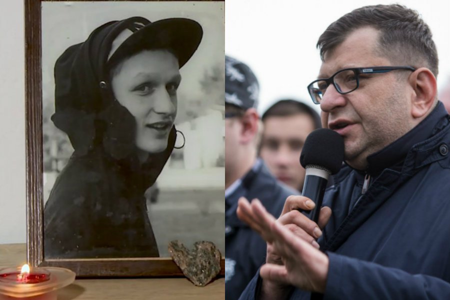 Zbigniew Stonoga ujawnił dane policjanta, który śmiertelnie postrzelił 21-latka w Koninie.