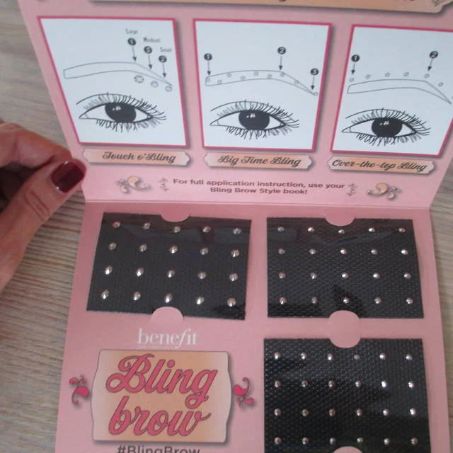 Bling Brow Beneftit czyli samoprzylepne dżety do brwi i powiek / Sephora