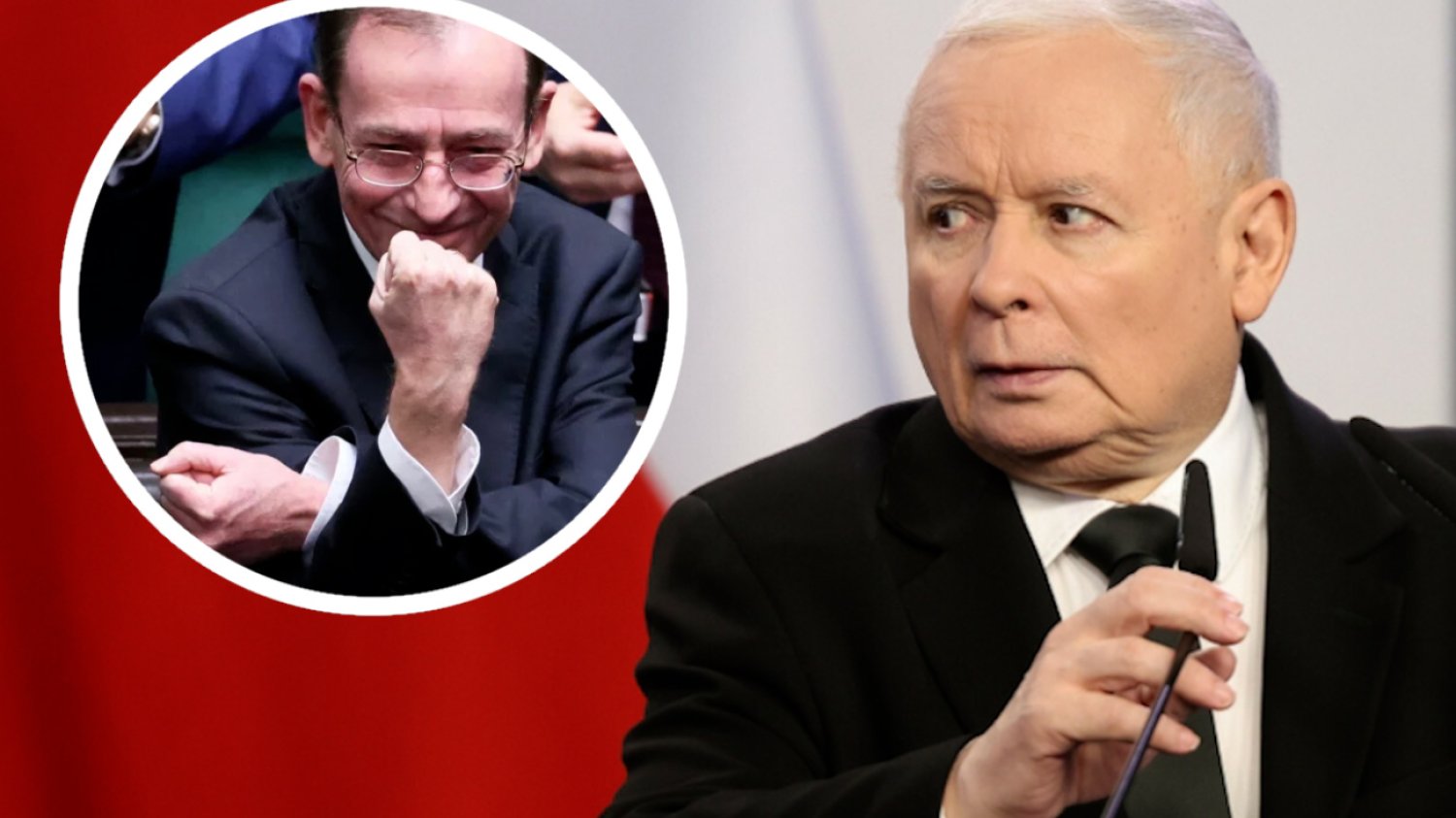 Prezes PiS Jarosław Kaczyński twierdzi, że nic nie wie o tym, by jego podwładny, prawomocnie skazany Mariusz Kamiński, wykonał w Sejmie gest Kozakiewicza.