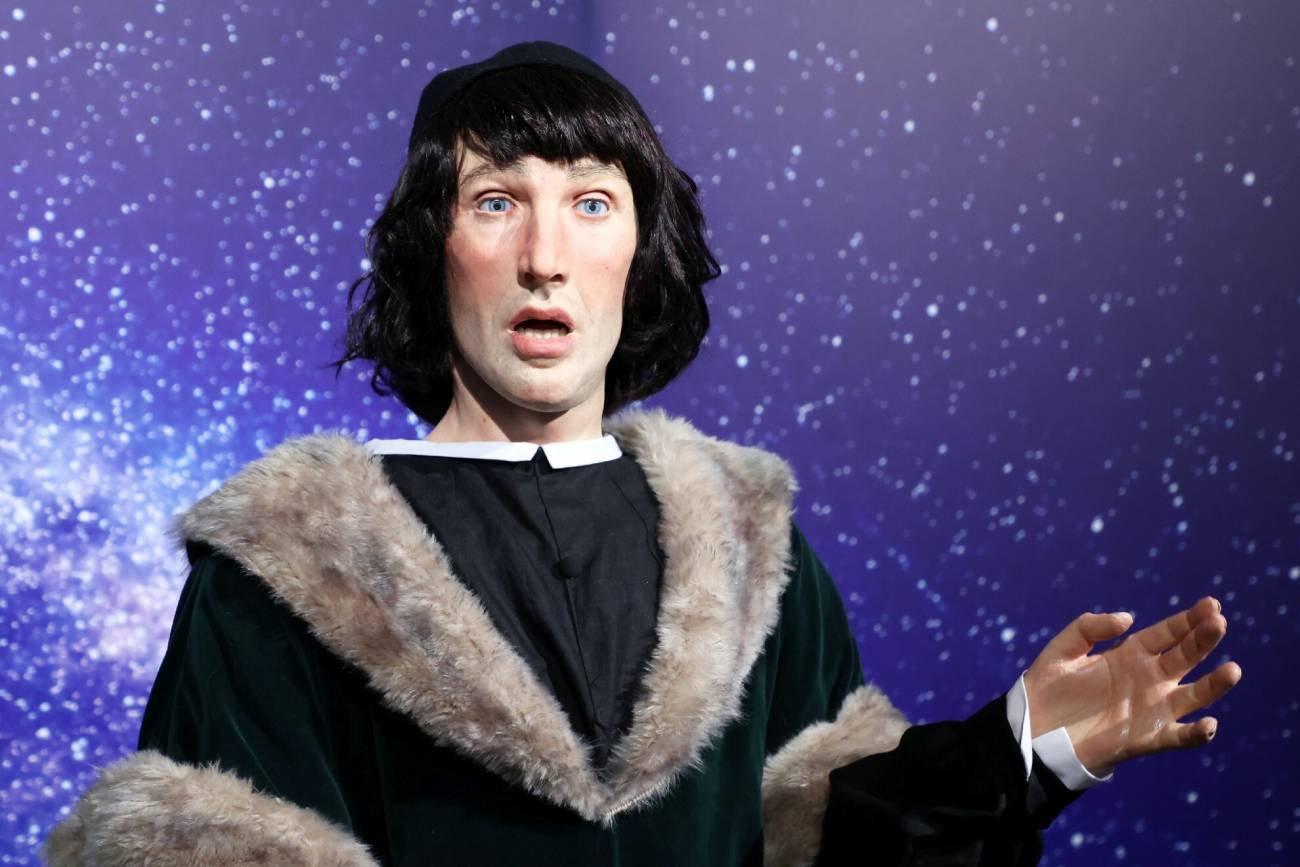 Humanoidalny robot o wyglądzie Mikołaja Kopernika w CNK