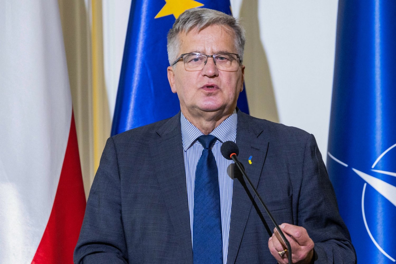 Bronisław Komorowski gorzko o obecnej Platformie