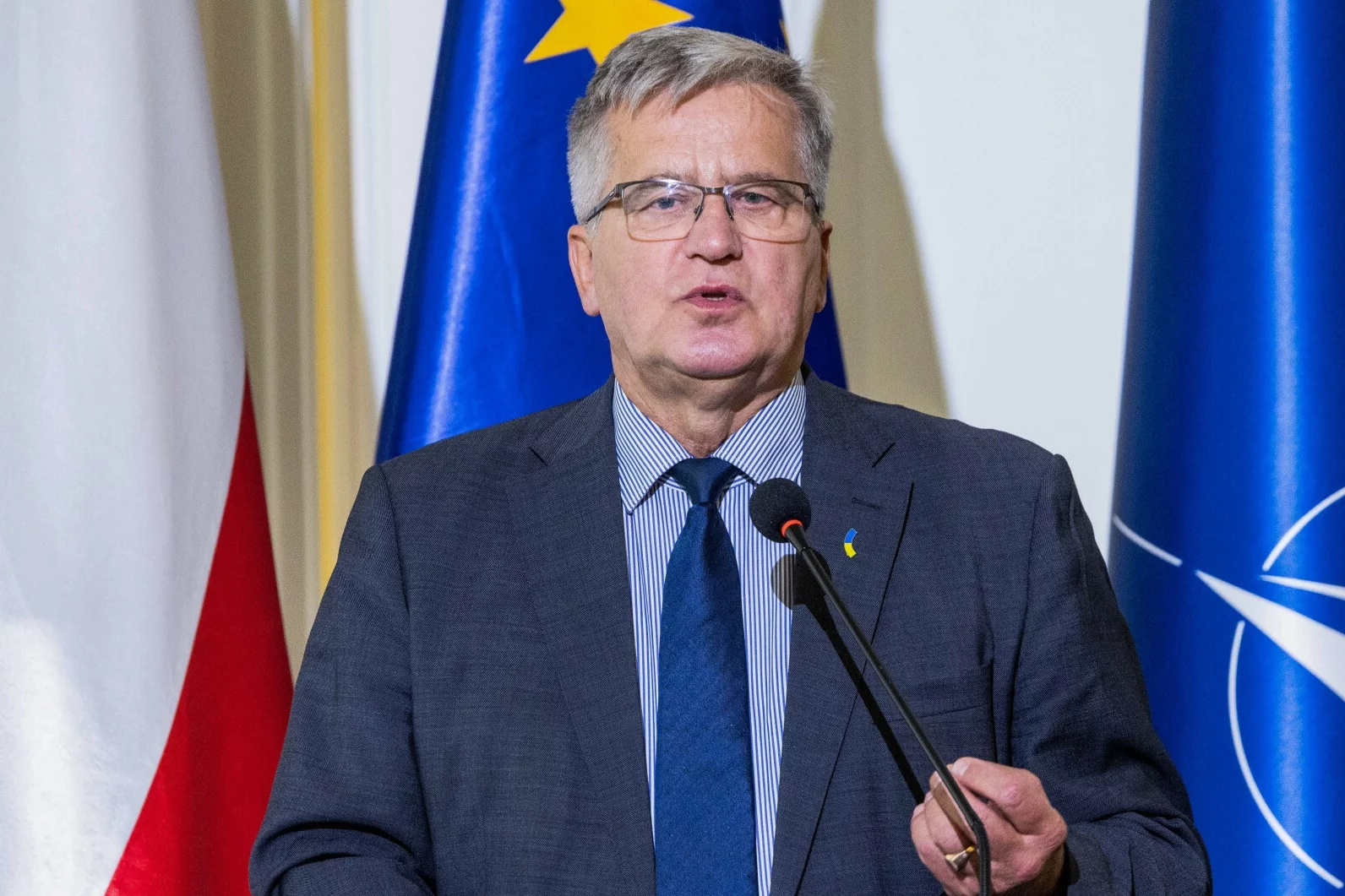 Bronisław Komorowski gorzko o obecnej Platformie
