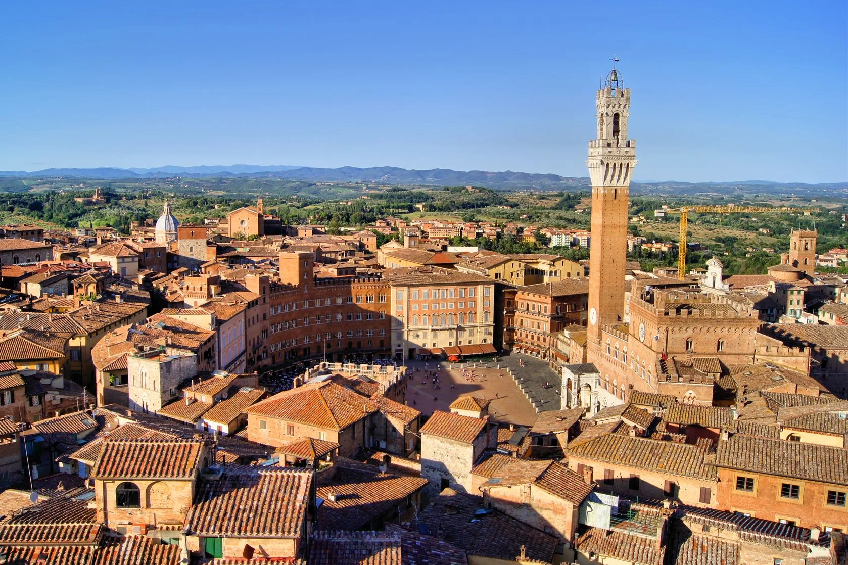 Siena - najlepiej zachowane średniowieczne miasto w Europie.