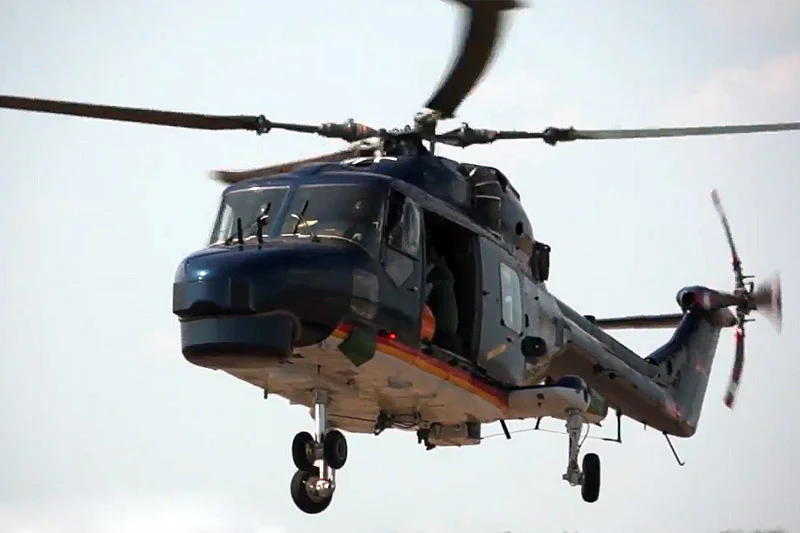 Westland Lynx MK88A to teoretycznie podstawowy śmigłowiec niemieckiej marynarki, ale w rzeczywistości żadna z tych maszyn nie nadaje się do lotu.