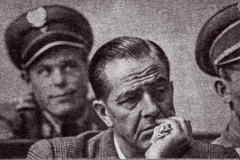 Władysław Mazurkiewicz na procesie