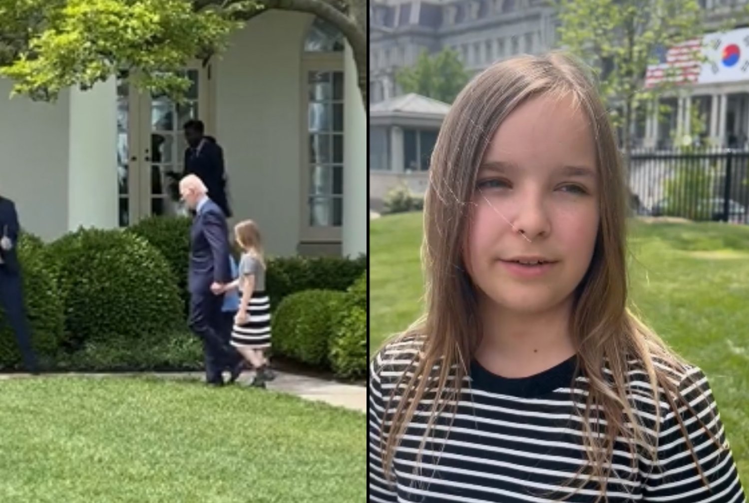 Córka polskiego dziennikarza spotkała się z Joe Bidenem.