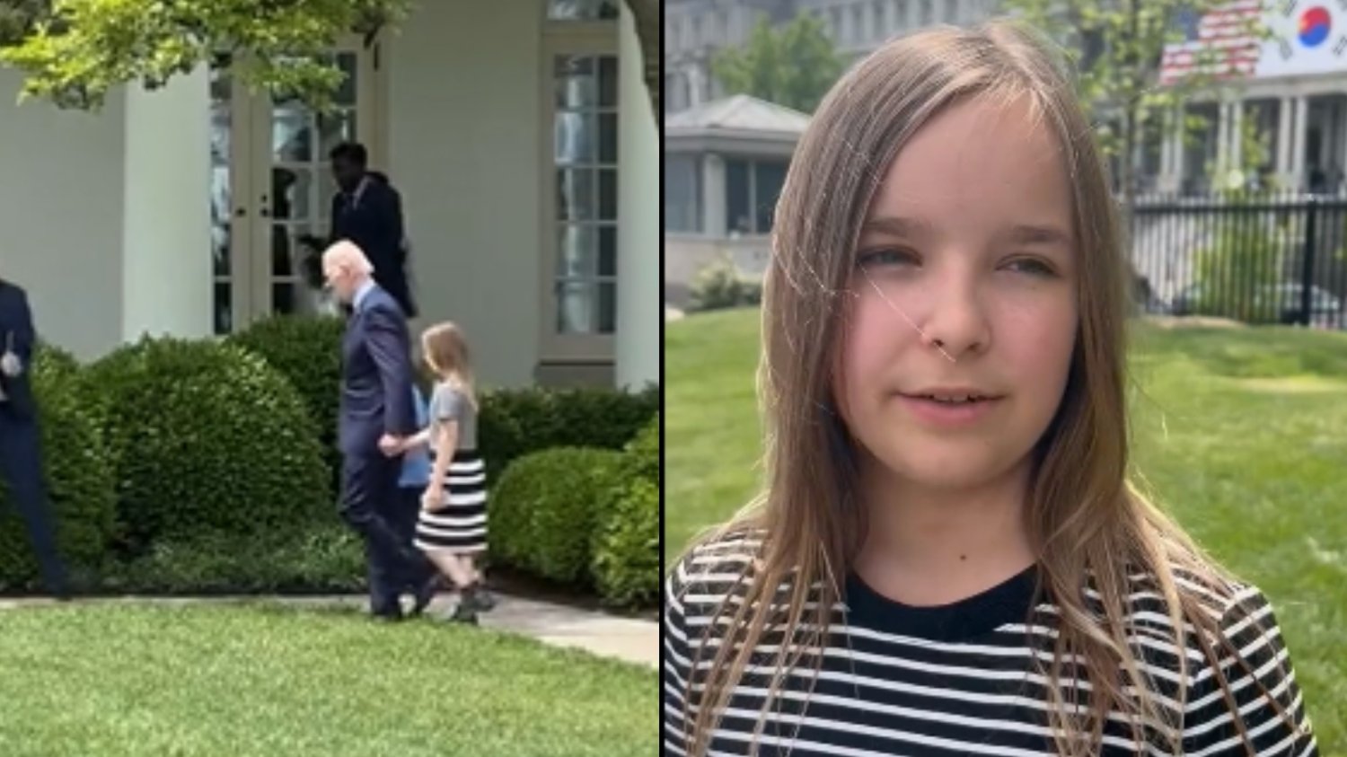 Córka polskiego dziennikarza spotkała się z Joe Bidenem.