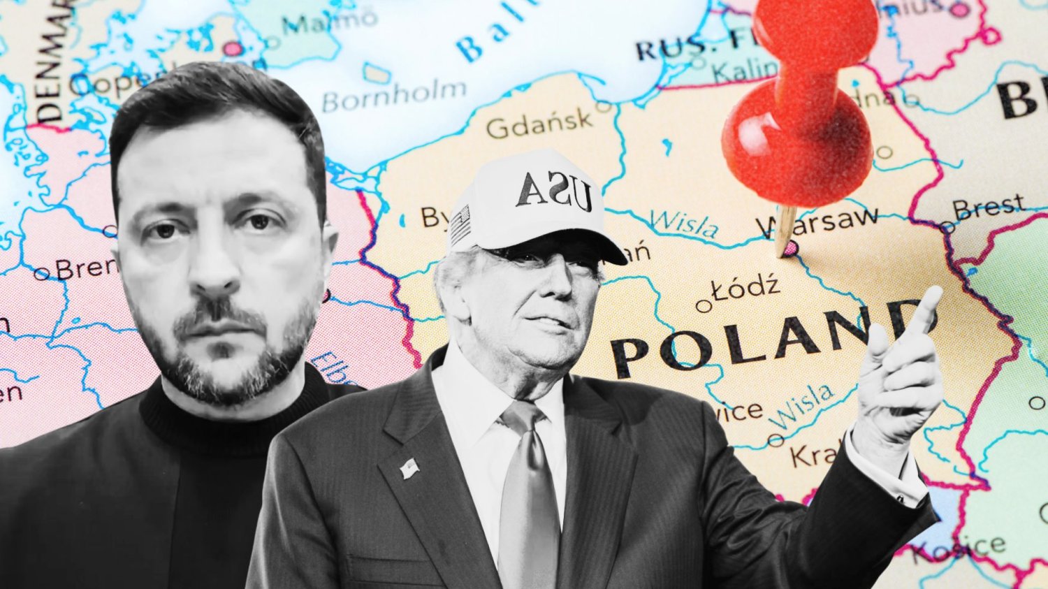 amerykański plan pokojowy dla Ukrainy i Rosji Wołodymyr Zełeński i Donald Trump