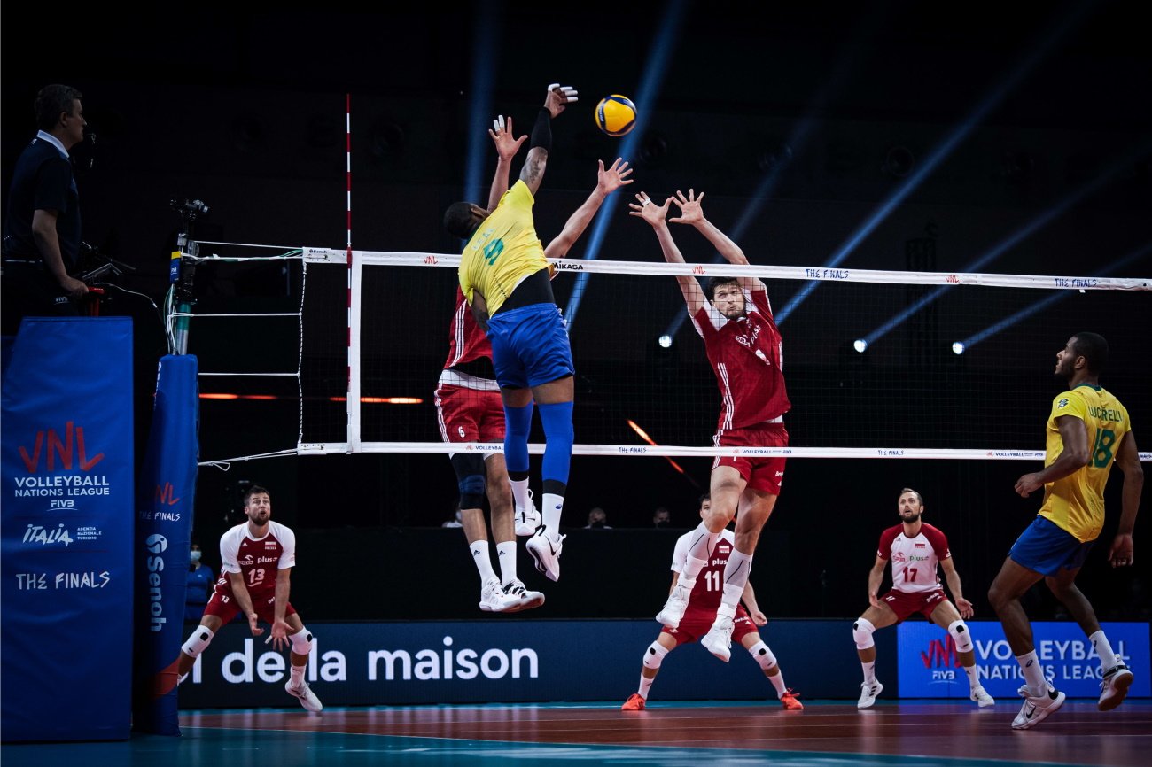 Polacy stoczyli zacięty bój z Brazylią w finale Ligi Narodów, ale nie zdołali pokonać Canarinhos