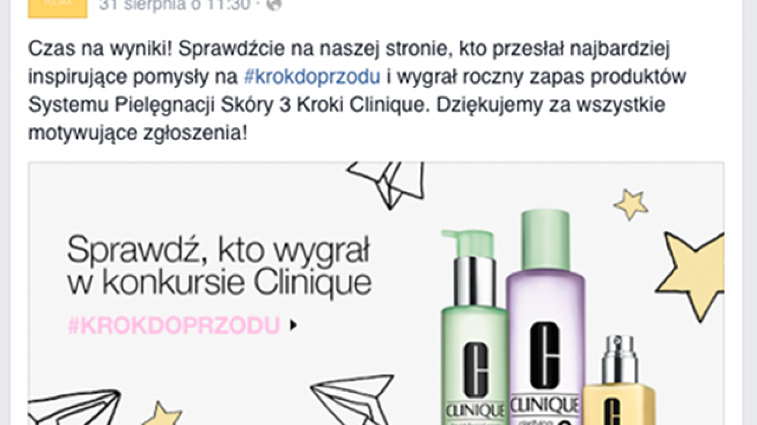 Wpadka Clinique