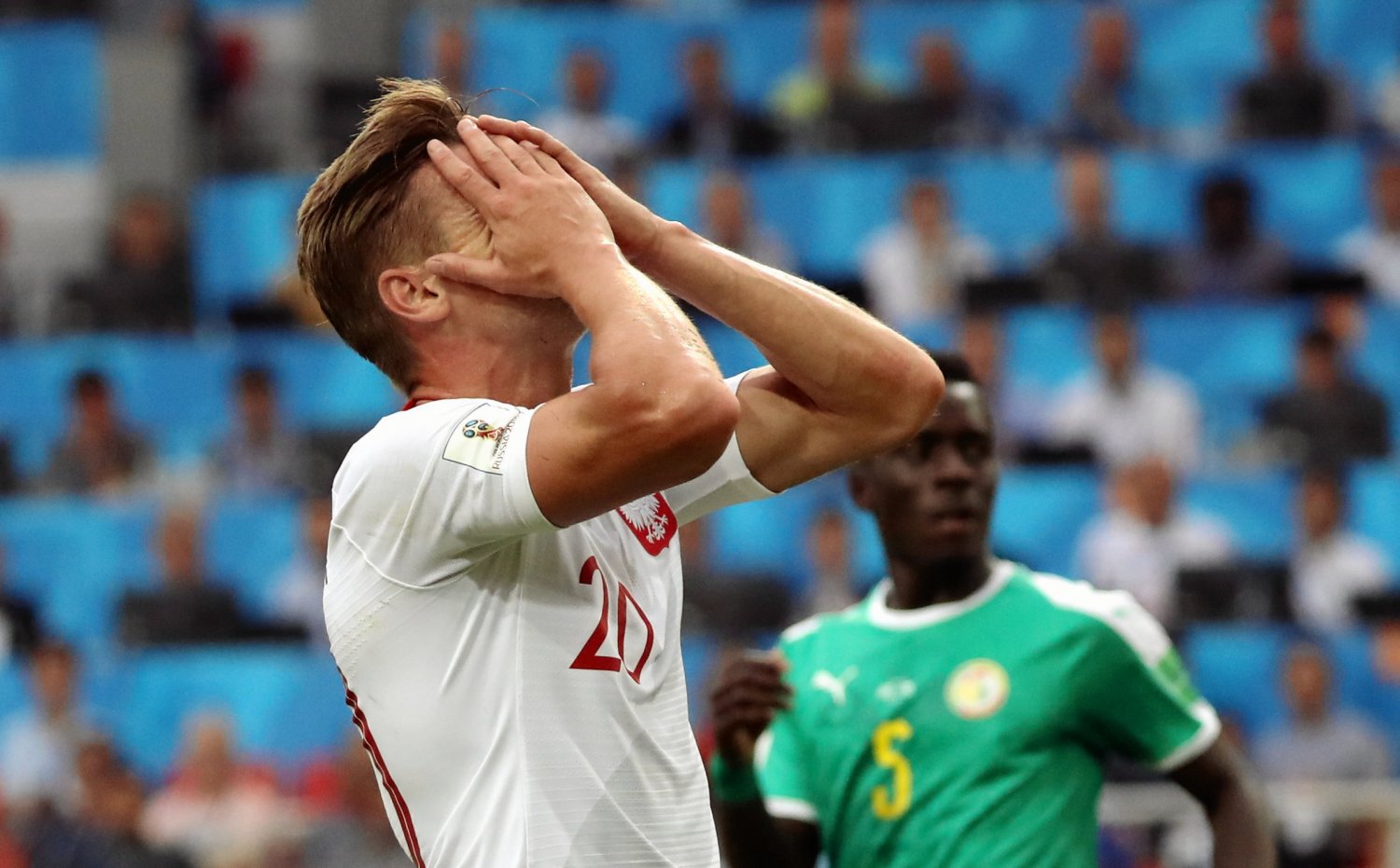 Polacy w meczu z Senegalem przegrali 1:2.