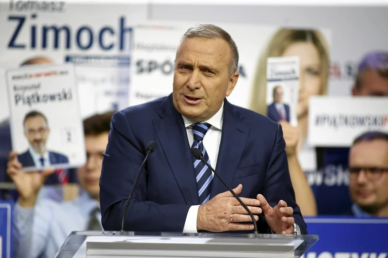 Grzegorz Schetyna pokazał zdjęcie z Donaldem Tuskiem w Brukseli.
