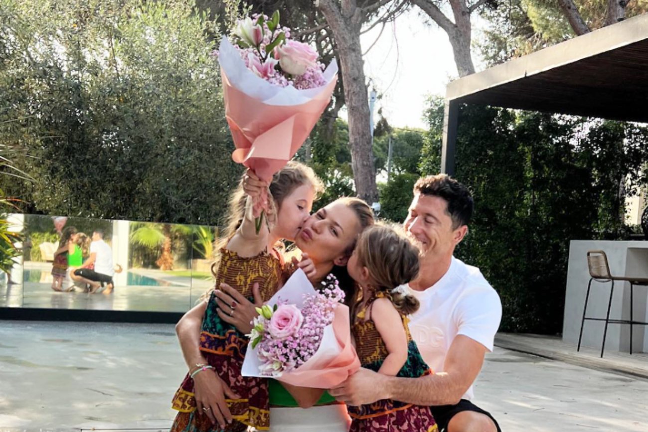 Lewandowscy świętują Dzień Dziecka. "Tatuś zawsze będzie przy was"