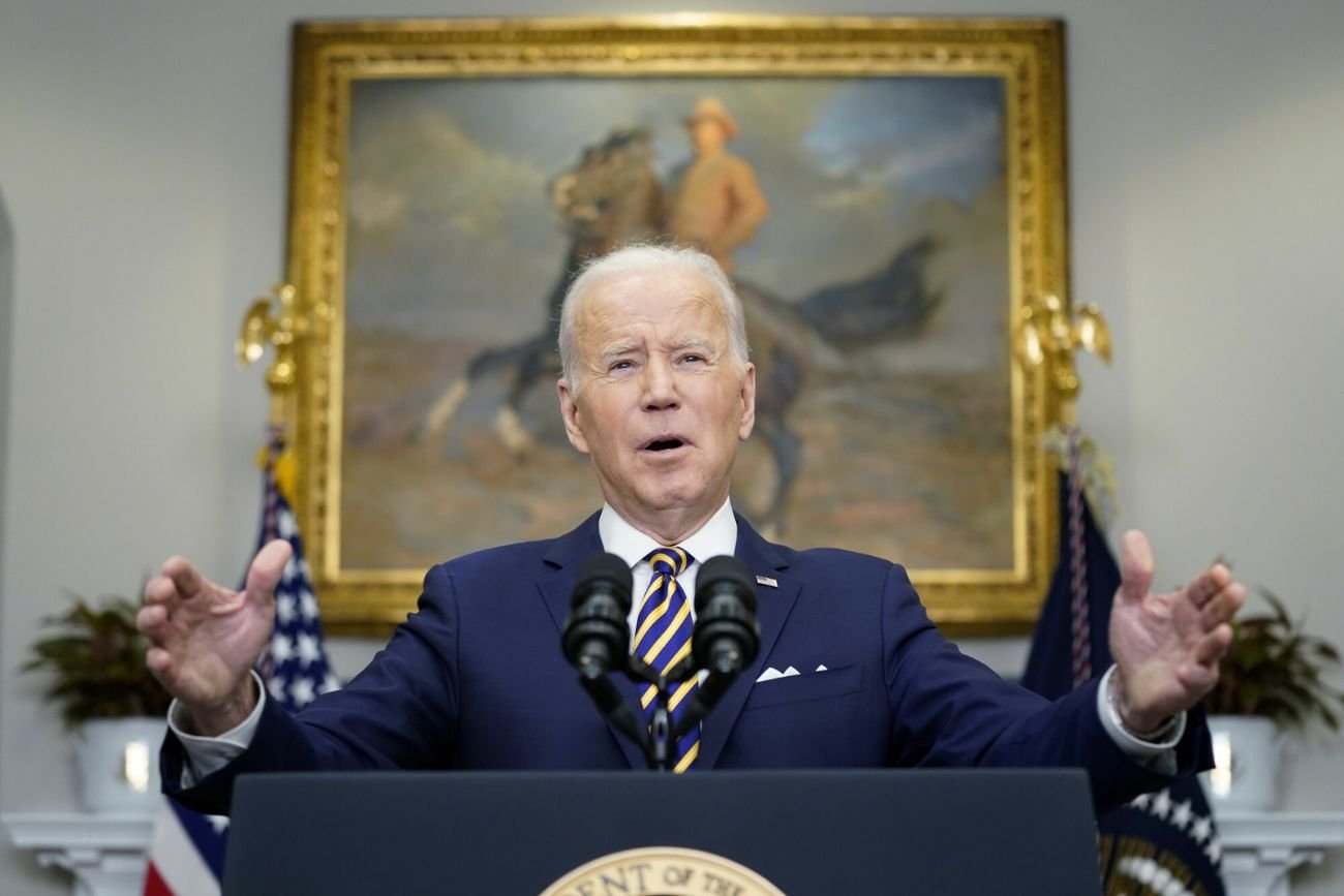 Joe Biden wzywa Kongres, aby uchwalił pomoc w wysokości 12 miliardów dolarów dla Ukrainy.