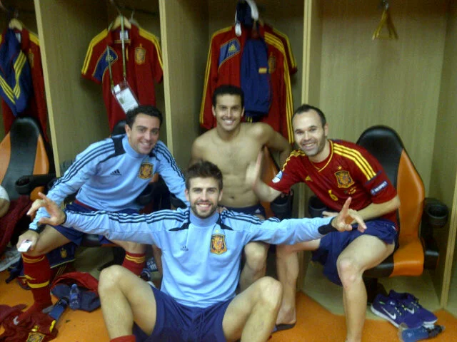 Takie zdjęcie wrzucił na swój Twitterowy profil Gerard Pique