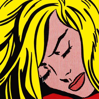 Roy Lichtenstein, Śpiąca dziewczyna