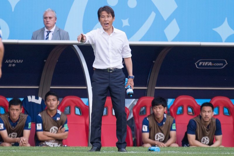 Akira Nishino – trener reprezentacji Japonii – kazał czekać swoim zawodnikom w ostatnich 10 minutach meczu.