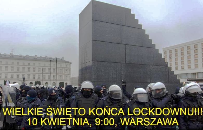 Wielkie Święto Końca Lockdownu: 10 kwietnia 2021. Zaprasza... TV z kartonu