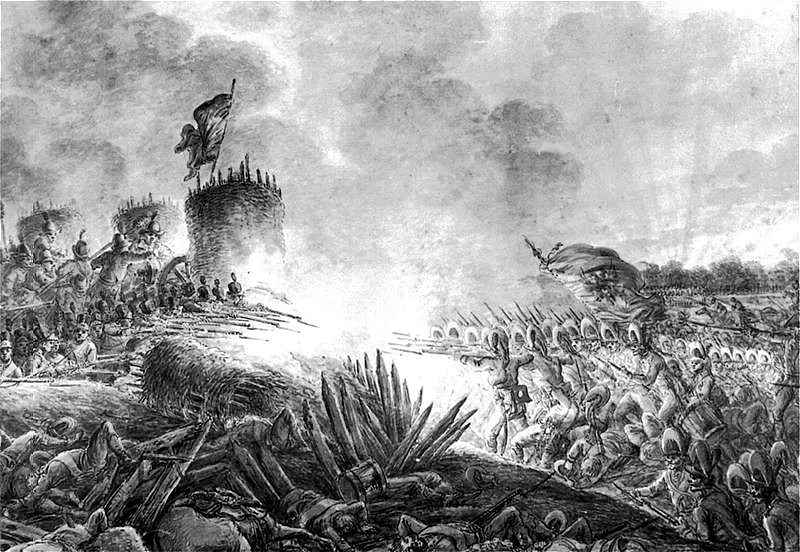"Obrona Warszawy 1794" Aleksandra Orłowskiego. Zdobycie polskiej stolicy przesądziło o klęsce insurekcji.