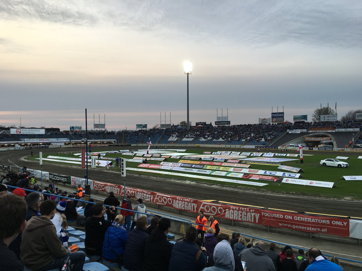 Stadion żużlowy w Lesznie