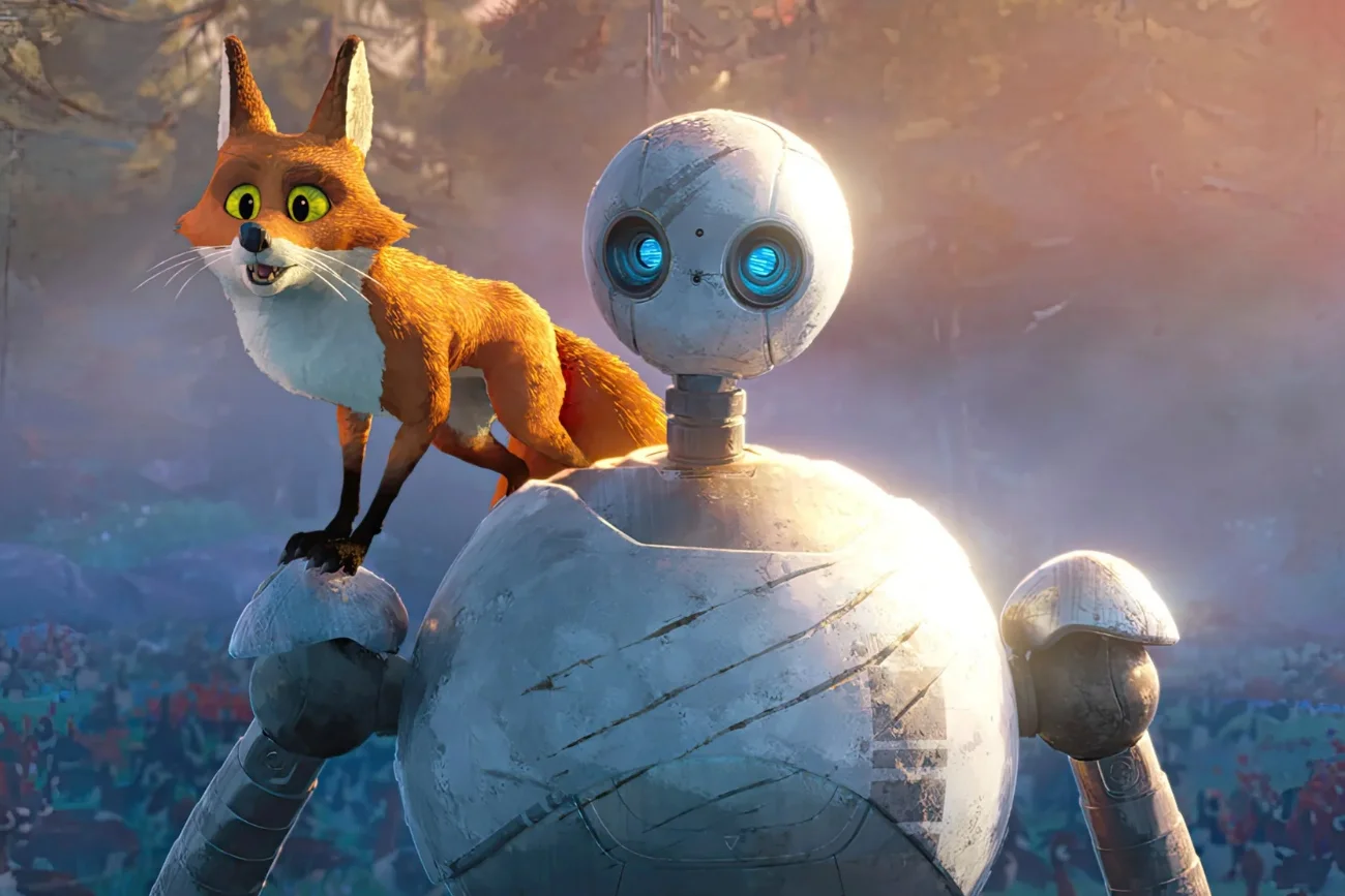 Kadr z filmy "Dziki robot"