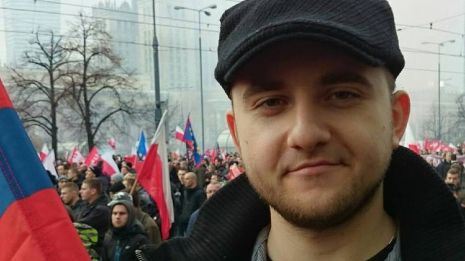W domu Dariusza Mateckiego była policja. Zabezpieczyła telefon i komputer radnego.