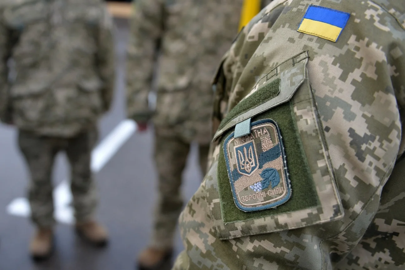 Pełna mobilizacja żołnierzy w Ukrainie.