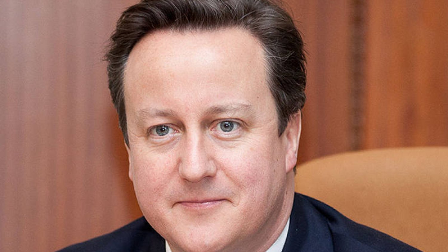 David Cameron podczas wizyty na Łotwie.