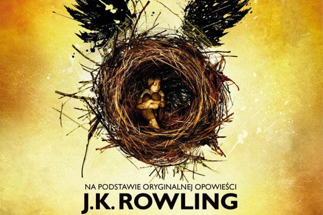 Okładka wydrukowanego "Harrego Pottera i Przeklętego Dziecka".