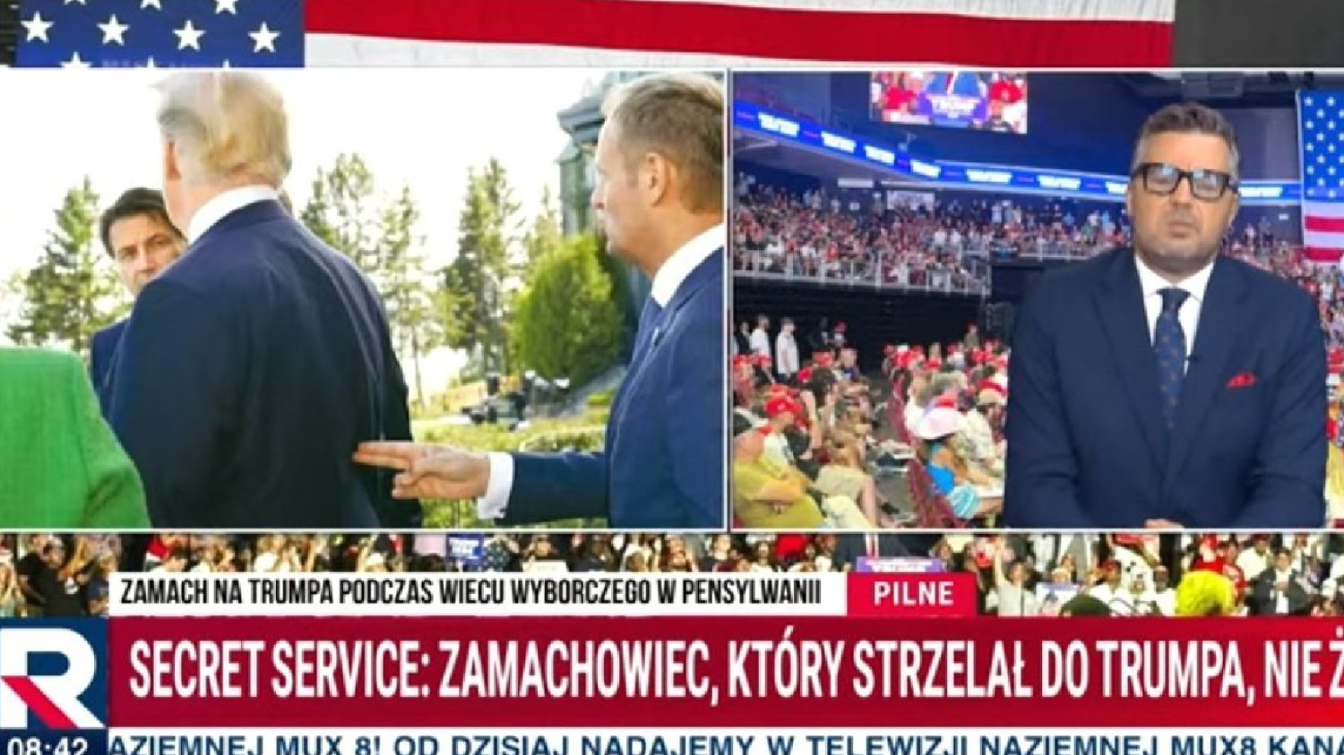 Na prawicy wrze po zamachu na Trumpa. Już oskarżają Donalda Tuska.
