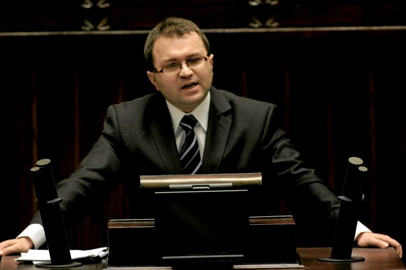 Poseł PiS Zbigniew Girzyński chwali rzecznika partii Adama Hofmana