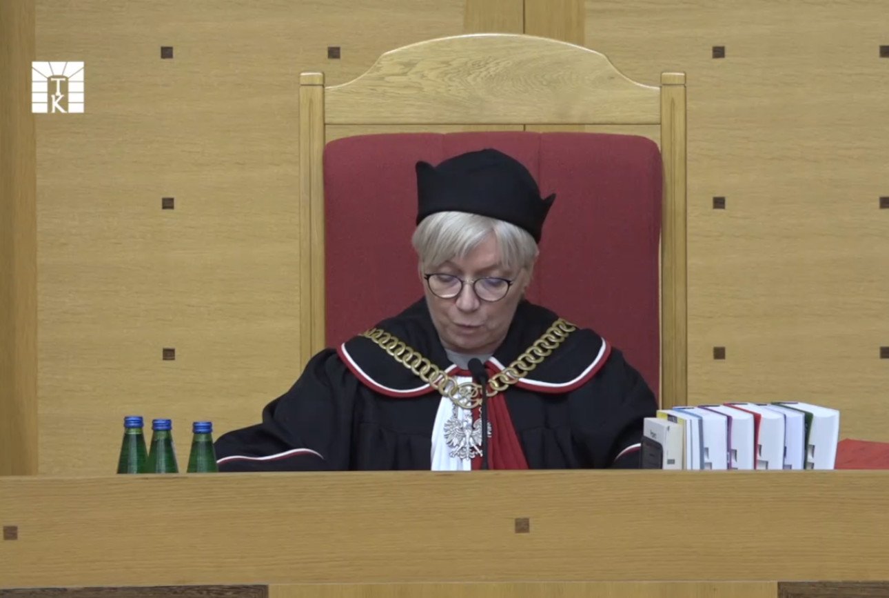 Prezes TK Julia Przyłębska.