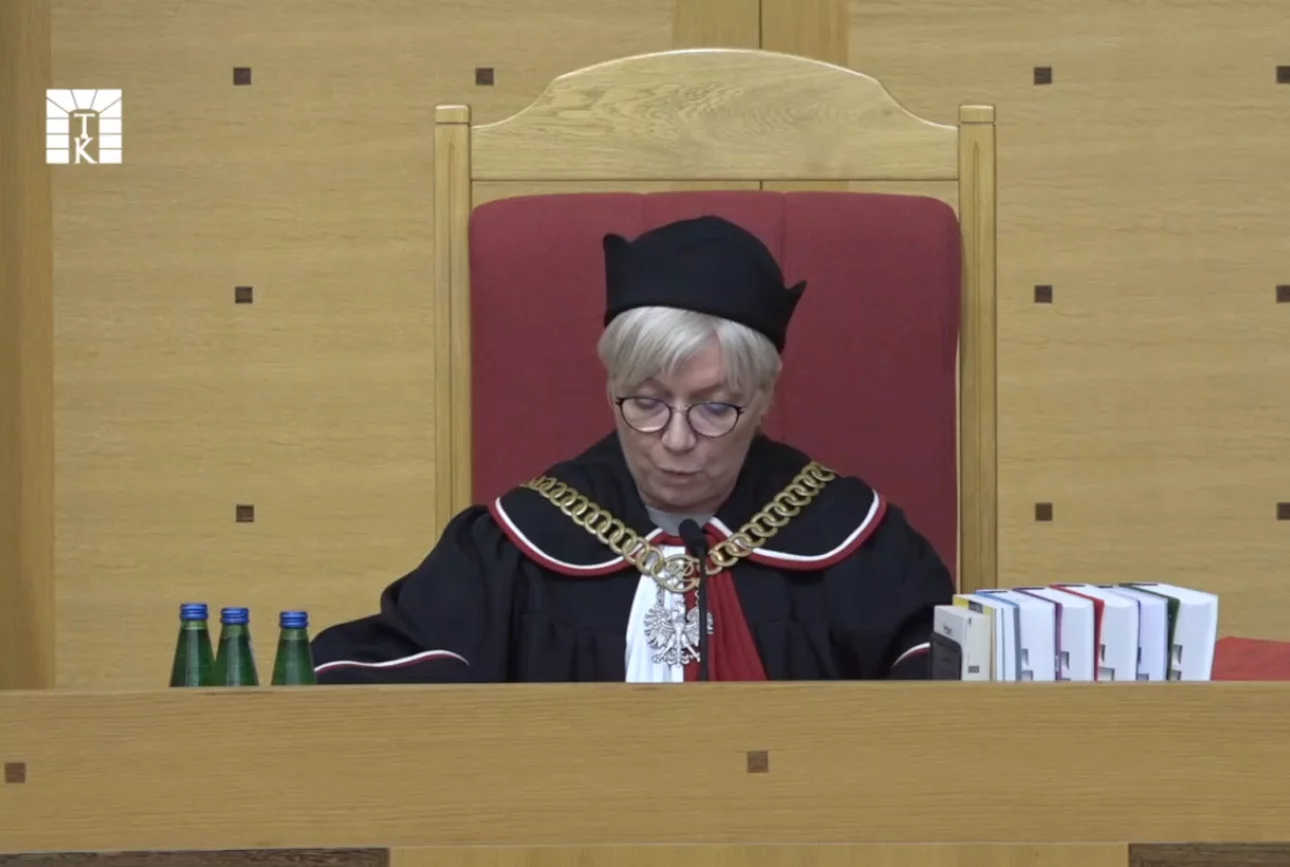 Prezes TK Julia Przyłębska.