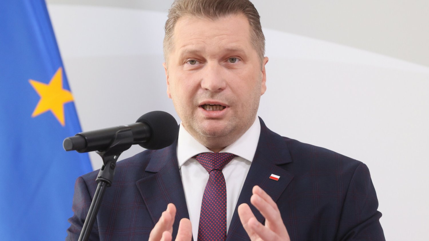 Szef resortu edukacji Przemysław Czarnek